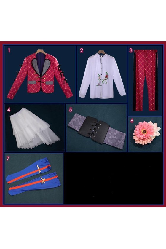 2XXT Cosplay Vtuber Virtual YouTuber Saegusa Akina Prism Heart June Bride Cosplay Costume